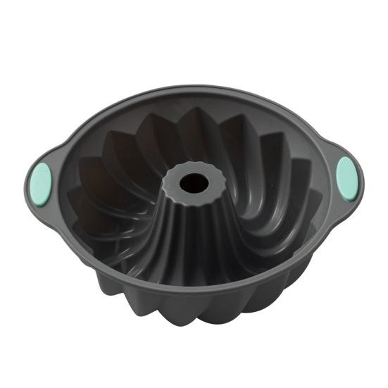 Silikon-Kuchenform, antihaftbeschichtet, rund, Charlotte-Kuchenform, für Käsekuchen, Schokolade C von Joom DACH