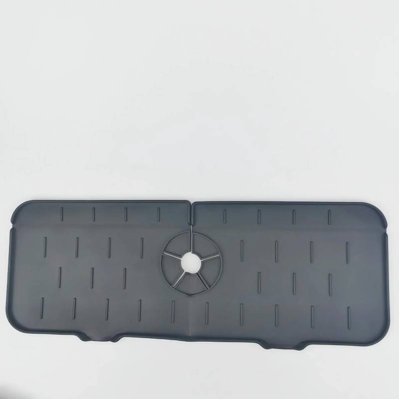 Silikon Küchenzubehör Küchenarmaturmatte Abtropfgestell Spülbeckenregal Badezimmer Arbeitsplatte Armaturenschutz Spritzschutz Schwammhalter von Joom DACH