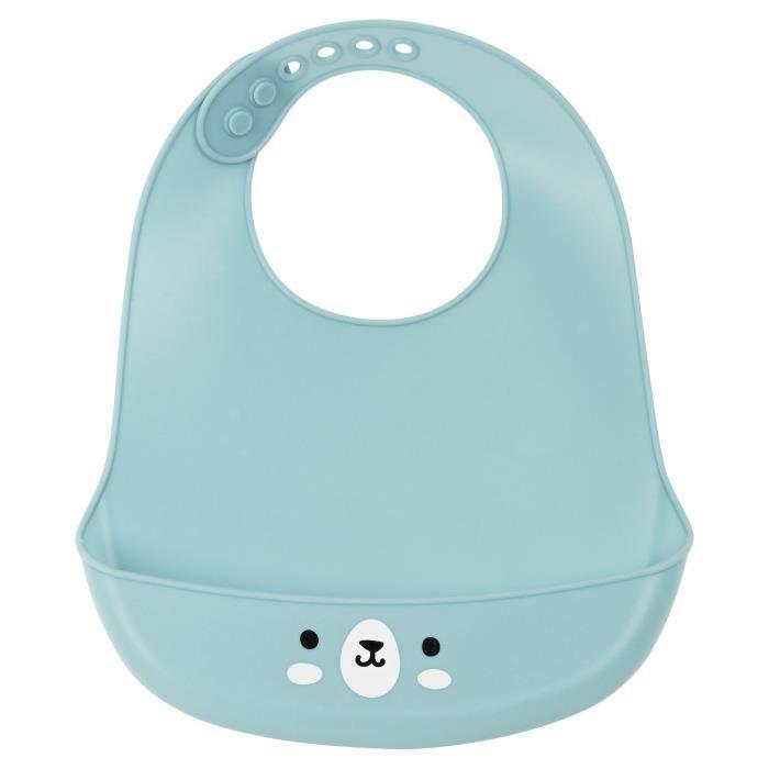 Silikon-Lätzchen Safta Bär - Hellblau - Verstellbar und leicht zu reinigen blau Silikon-Lätzchen Safta Bär - Hellblau - Verstellbar und leicht zu reinigen blau von Joom DACH