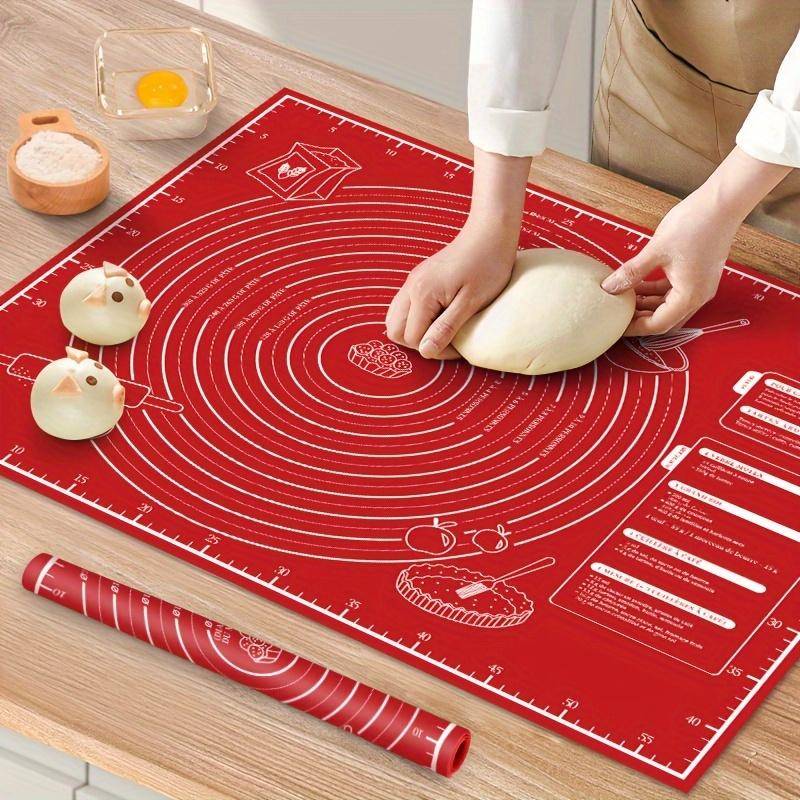 Silikon Teig Pad Kuchen Backformen Liner Matte Rolling Teig Matte Backen Gebäck Werkzeug 30*40cm von Joom DACH