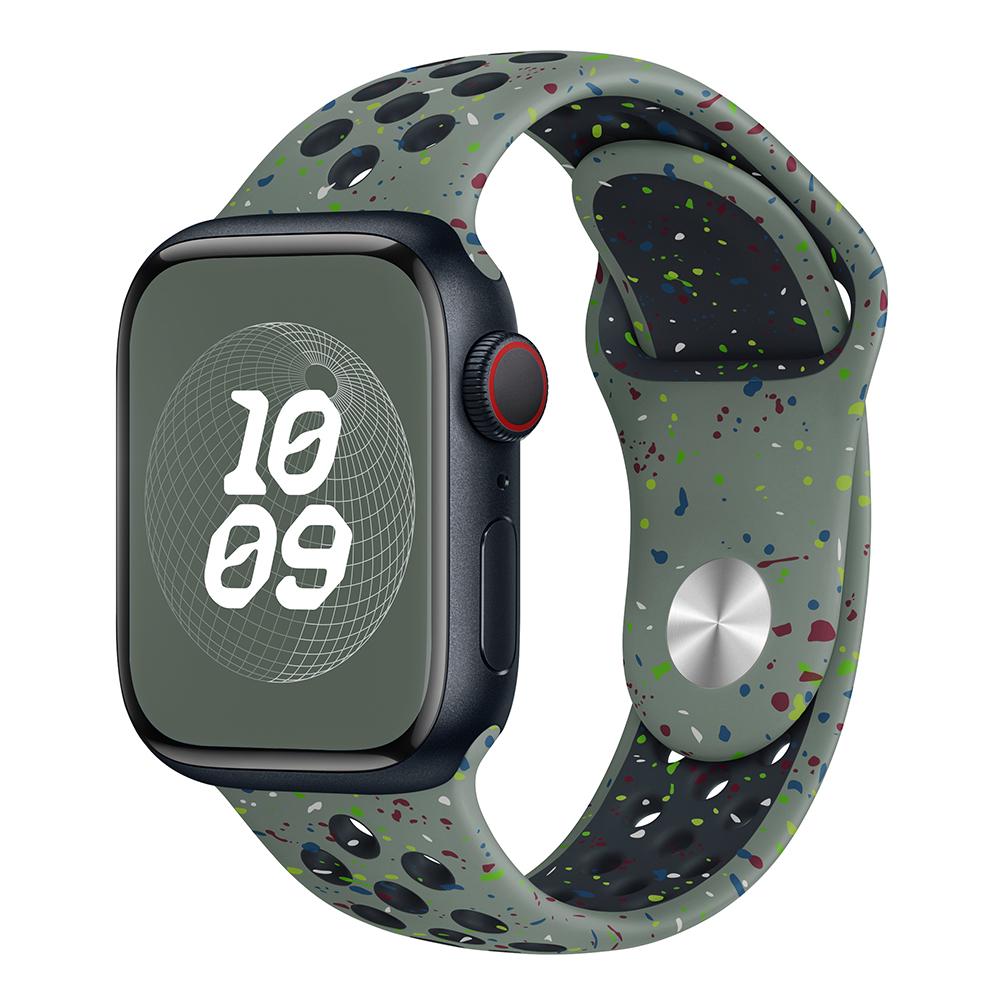 Silikon-Uhrenarmband für Apple Ultra 2 49 mm Sport-Gummiband für Iwatch Serie 9 8 7 6 SE 4 3 2 45 mm 44 mm 42 mm 41 mm 40 mm 38 mm 42mm-44mm-45mm & M/L von Joom DACH