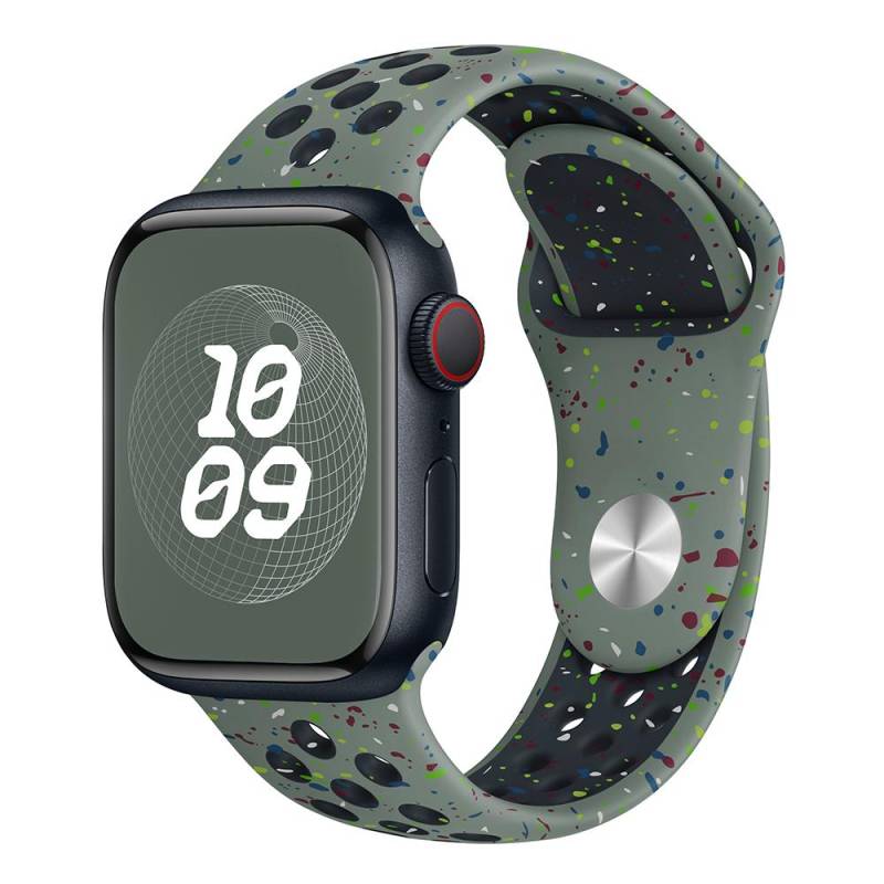 Silikon-Uhrenarmband für Apple Ultra 2 49 mm Sport-Gummiband für Iwatch Serie 9 8 7 6 SE 4 3 2 45 mm 44 mm 42 mm 41 mm 40 mm 38 mm 42mm-44mm-45mm & M/L von Joom DACH