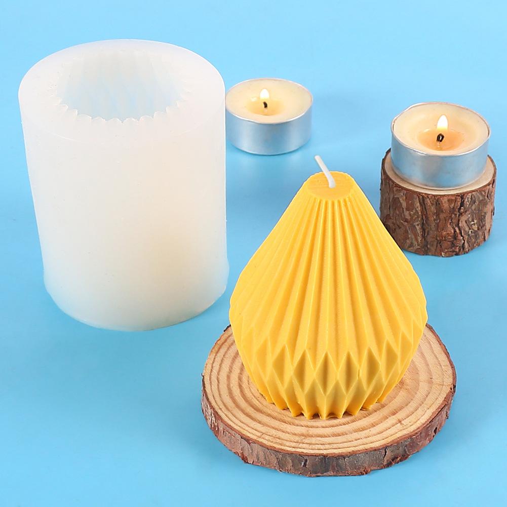 Silikon handgemachte Ton Werkzeuge Zylinder Kerze Form Kunst Wachs Kuchen Harz Formen C von Joom DACH