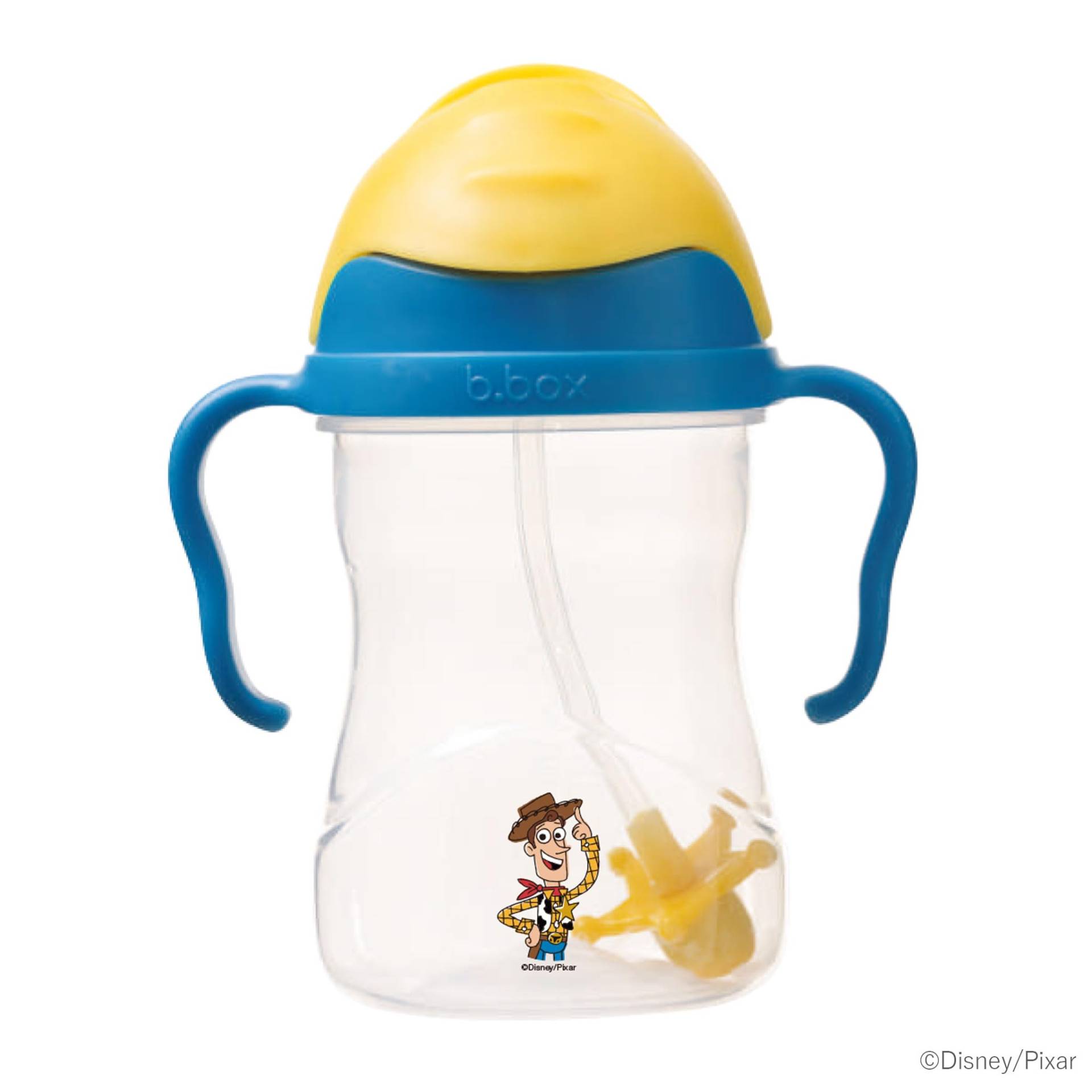Silikonstrohhalm Getränke aus jedem Babygeschenk Schnabeltasse Toy Story b.box Becher, Auslaufsicher, Winkel, [Authentisches b.box Produkt] [Disney Tasse] Woody von Joom DACH