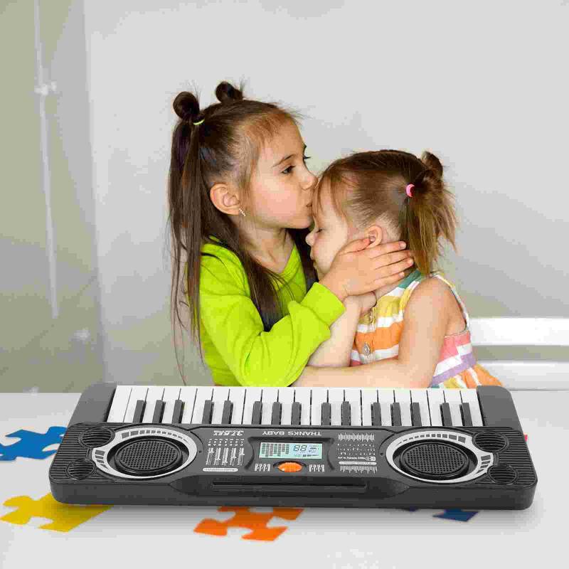Simulation Elektronische Klavier Orgel Spielzeug Musikinstrumente Pädagogisches 37 Tasten Kinder von Joom DACH