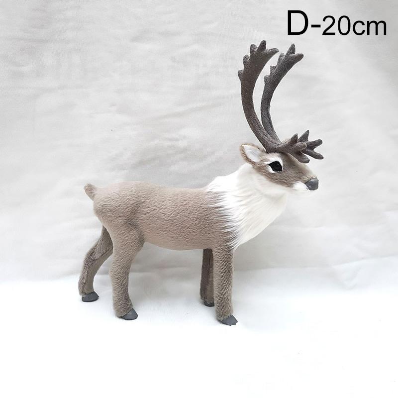 Simulation Kleine Hirsche Weihnachten Hirsch Ornamente Dekoration Garten Miniaturen Requisiten Neue Jahr Weihnachten Elch Display Fenster Kinder Geschenk von Joom DACH