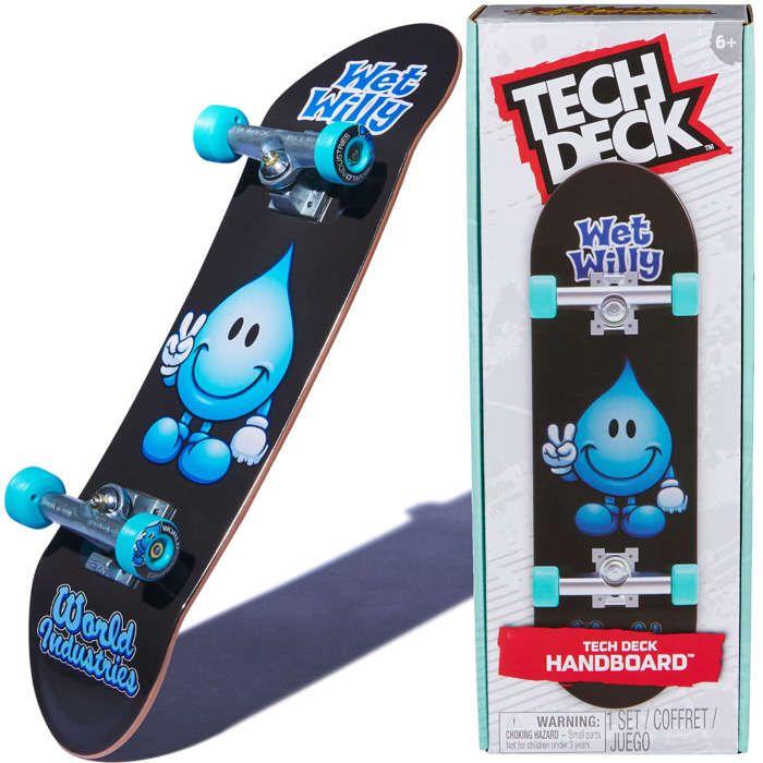 Skateboard - Wet Willy - Tech Deck - Blau - 27x6,5x4 cm - Für Kinder ab 6 Jahren von Joom DACH