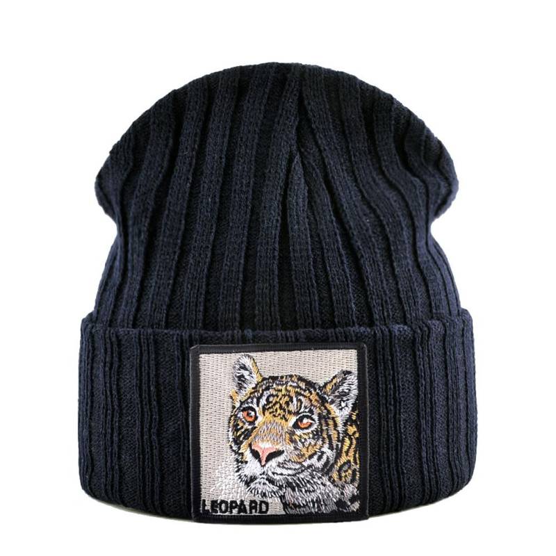 Skullies Beanies Frauen Herbst Winter Streetwear Stricken Mützen Hut Männer Gestrickte Einfarbig Motorhaube Gorras Mit Stickerei Patch Kappe von Joom DACH