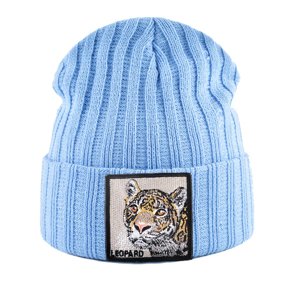 Skullies Beanies Frauen Herbst Winter Streetwear Stricken Mützen Hut Männer Gestrickte Einfarbig Motorhaube Gorras Mit Stickerei Patch Kappe von Joom DACH