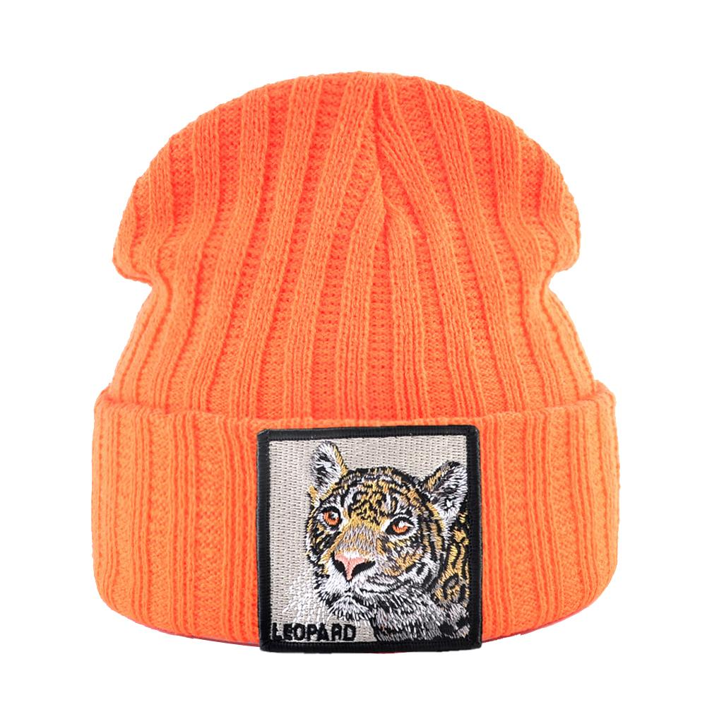 Skullies Beanies Frauen Herbst Winter Streetwear Stricken Mützen Hut Männer Gestrickte Einfarbig Motorhaube Gorras Mit Stickerei Patch Kappe von Joom DACH