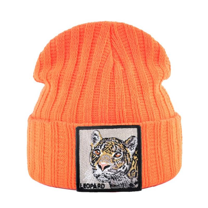 Skullies Beanies Frauen Herbst Winter Streetwear Stricken Mützen Hut Männer Gestrickte Einfarbig Motorhaube Gorras Mit Stickerei Patch Kappe von Joom DACH