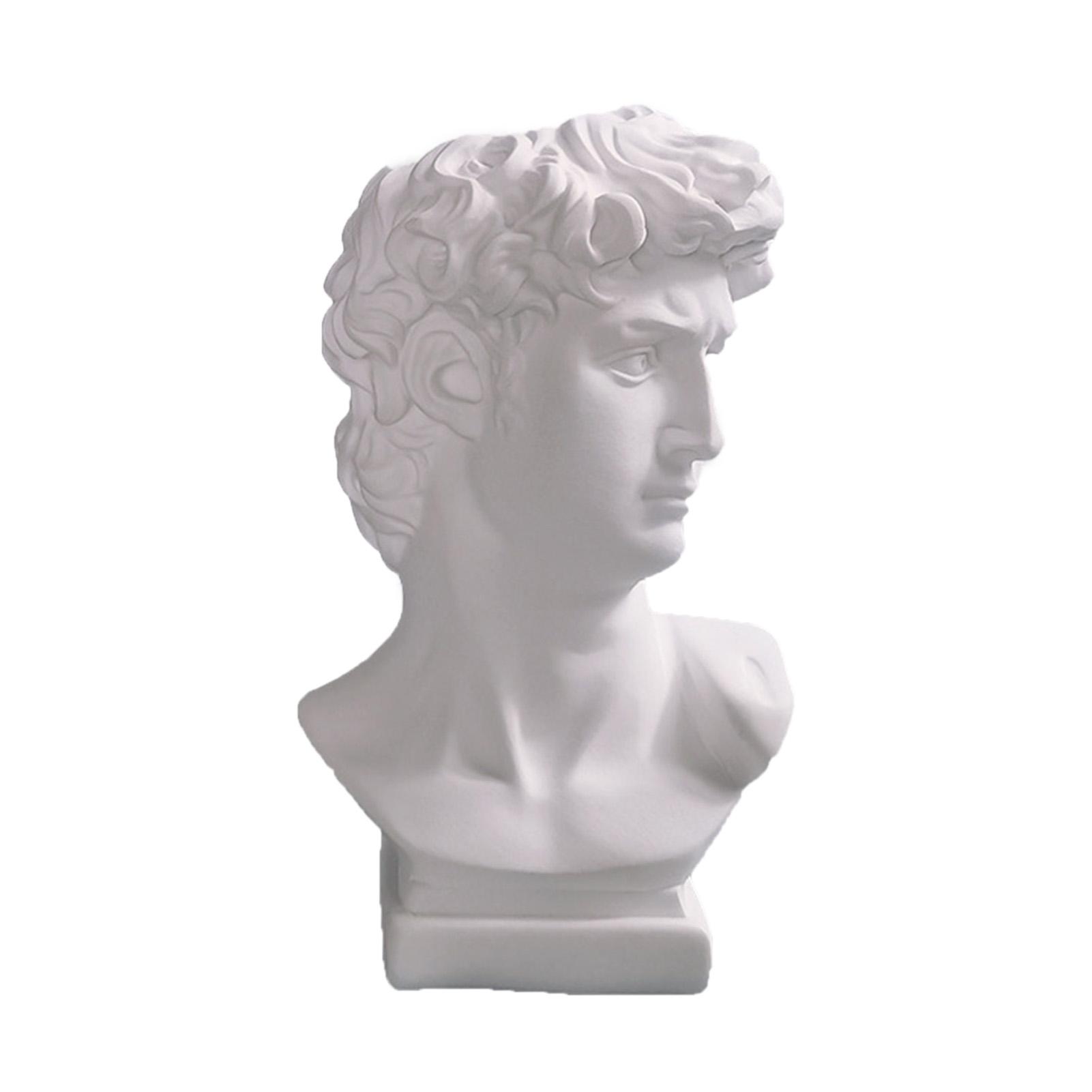 Skulptur Stifthalter Ordentliche Aufbewahrung Dekorative Schreibtischvase Künstlerischer Make-up-Pinselbehälter für Schlafzimmer von Joom DACH