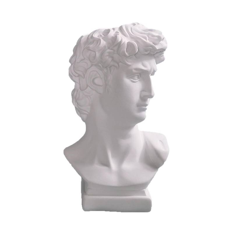 Skulptur Stifthalter Ordentliche Aufbewahrung Dekorative Schreibtischvase Künstlerischer Make-up-Pinselbehälter für Schlafzimmer von Joom DACH