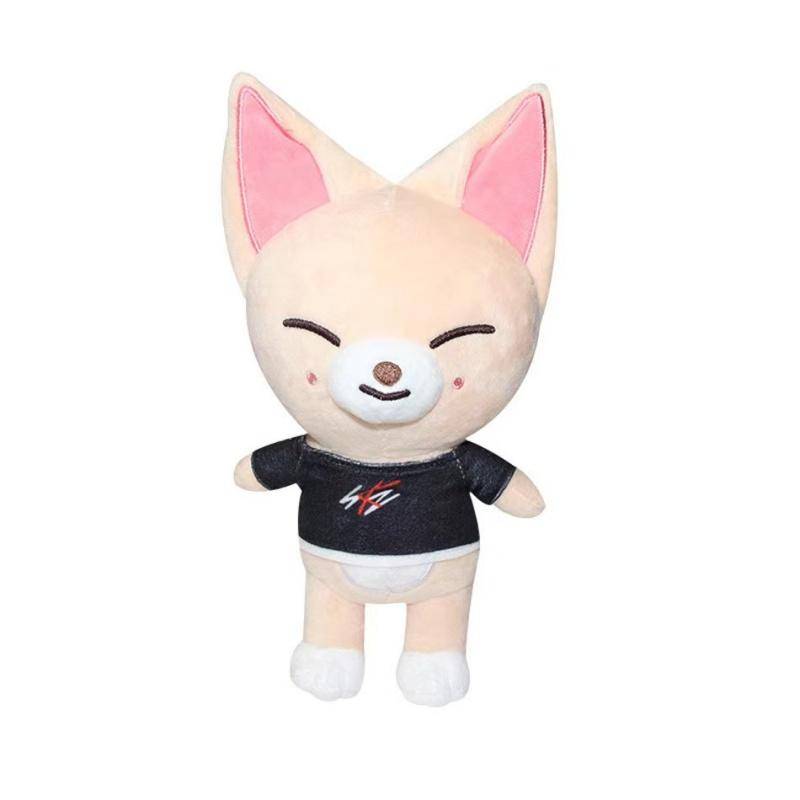 Skzoo Plüschtiere 20cm Stray Kids Plüsch Wolf Chan Cartoon Stofftier Plüschpuppe Niedlicher Begleiter für Kinder Erwachsene Fans Geschenk 20cm von Joom DACH