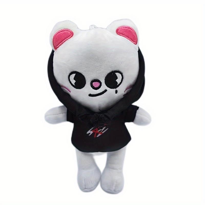 Skzoo Plüschtiere 20cm Stray Kids Plüsch Wolf Chan Cartoon Stofftier Plüschpuppe Niedlicher Begleiter für Kinder Erwachsene Fans Geschenk 20cm von Joom DACH