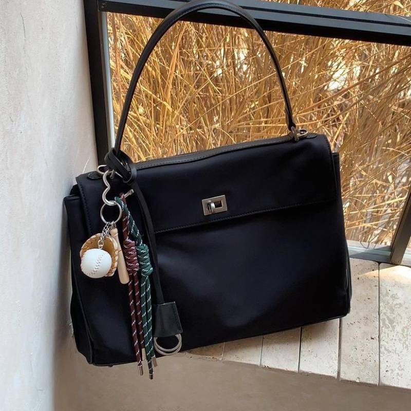 Slack Oxford Tuch Einfache Pendler Platinum Tasche Carey Tasche Ein-Schulter Umhängetasche Tragetasche Damen von Joom DACH