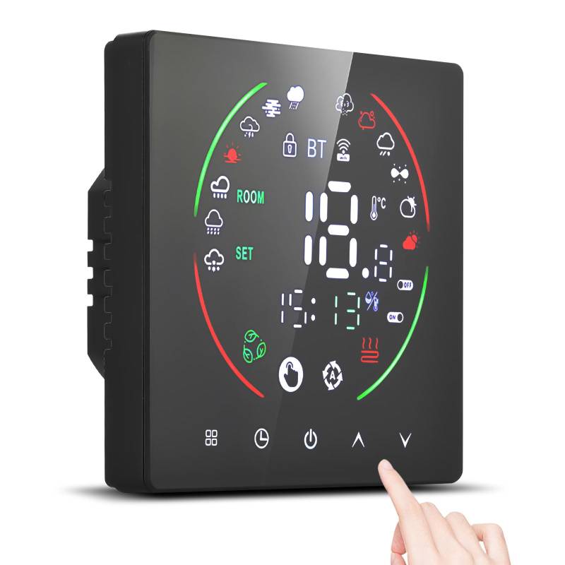 Smart Tuya WiFi Thermostat für Home 16A Elektrische Heizung Wöchentlich Programmierbare Temperatur Controller 3A Water Heating schwarz von Joom DACH