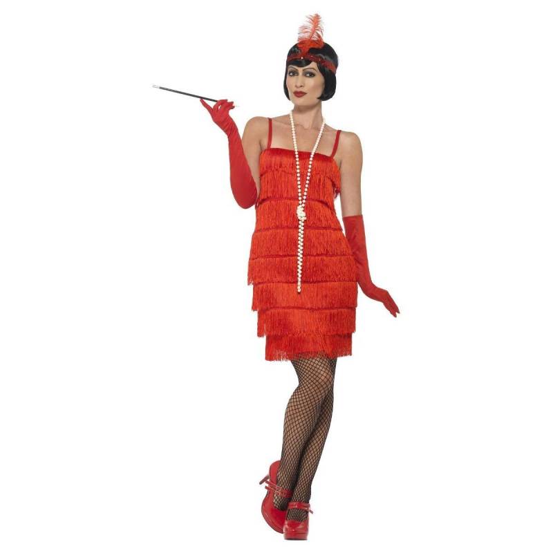 Smiffys Damen/Damen Flapper Kostümset XL rot von Joom DACH