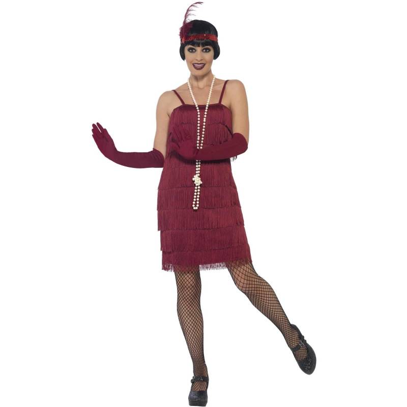 Smiffys Damen/Damen Flapper Kostümset XXL rot von Joom DACH