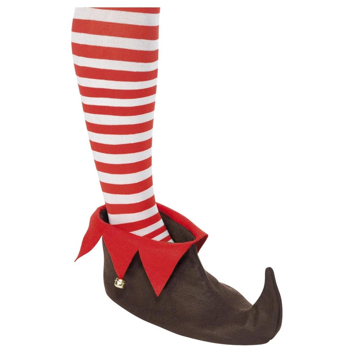 Smiffys Herren Elf Kostümschuhe One Size braun/rot Smiffys Herren Elf Kostümschuhe One Size braun/rot von Joom DACH