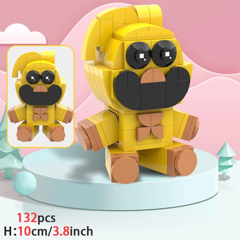 Smiling Critters Actionfigur Bausteine Set für Kinder Horrorspiel Mohnblumen Konstruktionsspielzeug für Kinder Geburtstagsgeschenk von Joom DACH