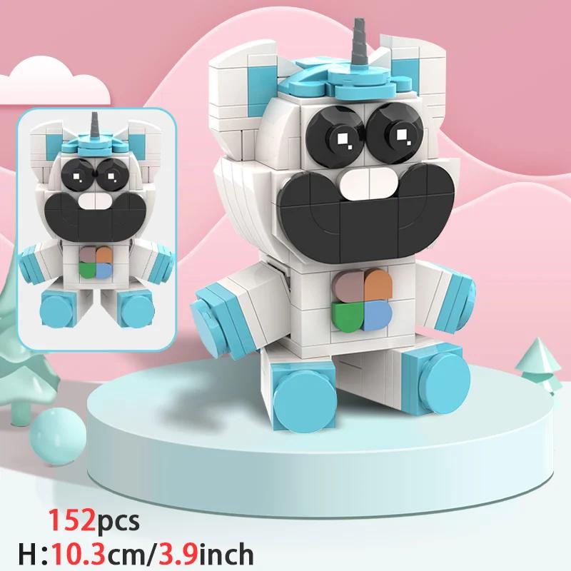 Smiling Critters Actionfigur Bausteine Set für Kinder Horrorspiel Mohnblumen Konstruktionsspielzeug für Kinder Geburtstagsgeschenk von Joom DACH