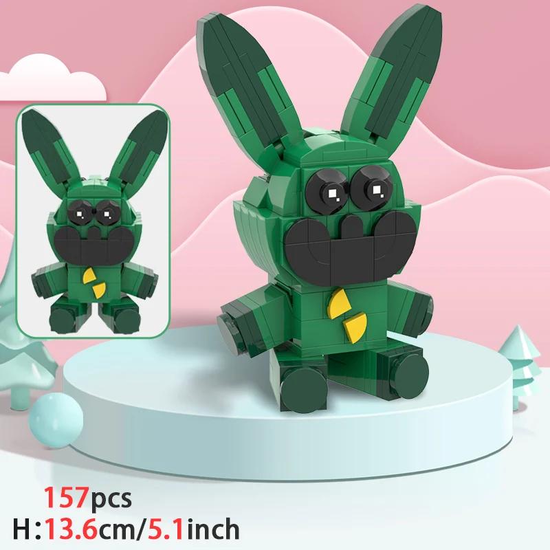 Smiling Critters Actionfigur Bausteine Set für Kinder Horrorspiel Mohnblumen Konstruktionsspielzeug für Kinder Geburtstagsgeschenk von Joom DACH