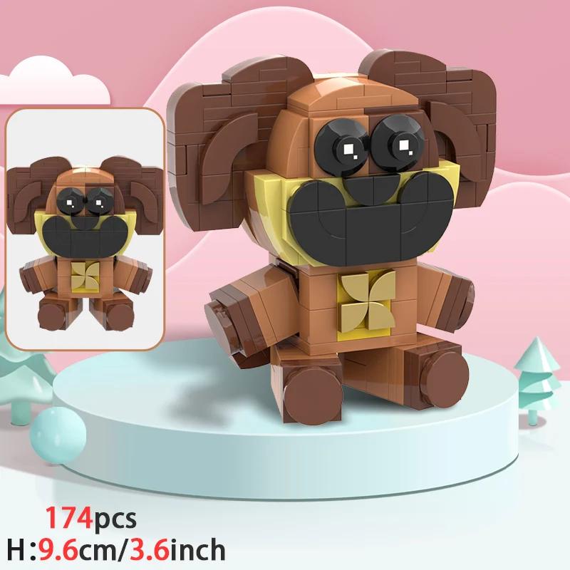 Smiling Critters Actionfigur Bausteine Set für Kinder Horrorspiel Mohnblumen Konstruktionsspielzeug für Kinder Geburtstagsgeschenk von Joom DACH