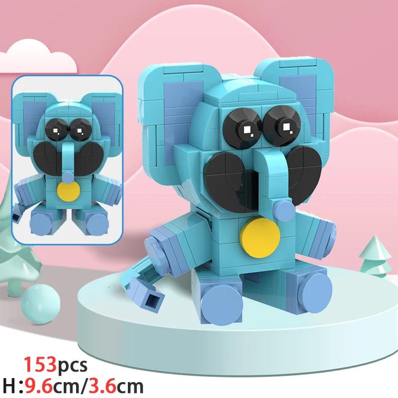 Smiling Critters Actionfigur Bausteine Set für Kinder Horrorspiel Mohnblumen Konstruktionsspielzeug für Kinder Geburtstagsgeschenk von Joom DACH