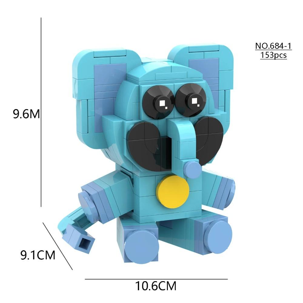 Smiling Critters Hundetag und Nickerchen Bausteine Set Katzenschlaf Hundetag Katzenschlaf Ziegel Geschenk für Kinder von Joom DACH