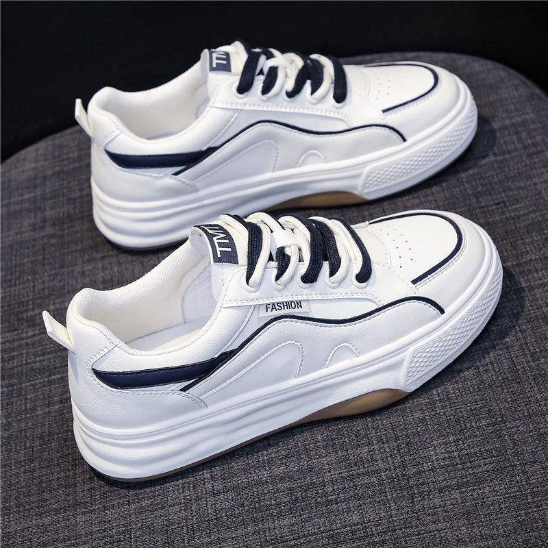 Sneaker frauen Großhandel Dicken Boden Atmungsaktive Weiße Schuhe frauen Herbst Neue Mode Alle-Spiel Casual Sneakers Pumps 40 von Joom DACH