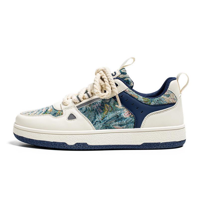 Sneakers Herren Neue Low-Top Casual Sportschuhe Bequeme Leichte Trendy Strukturierte Modische Schuhe 41 von Joom DACH