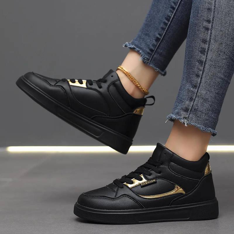 Snwakers Damenschuhe Damen Schnürschuhe Freizeitschuhe Joker bequeme weiße Freizeitschuhe Farbe 37 von Joom DACH