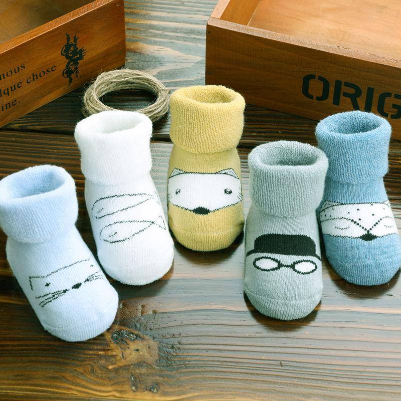 Socken für Neugeborene, Jungen und Mädchen, Kiddiezoom, Babyzubehör, Baumwolle, Unisex M von Joom DACH