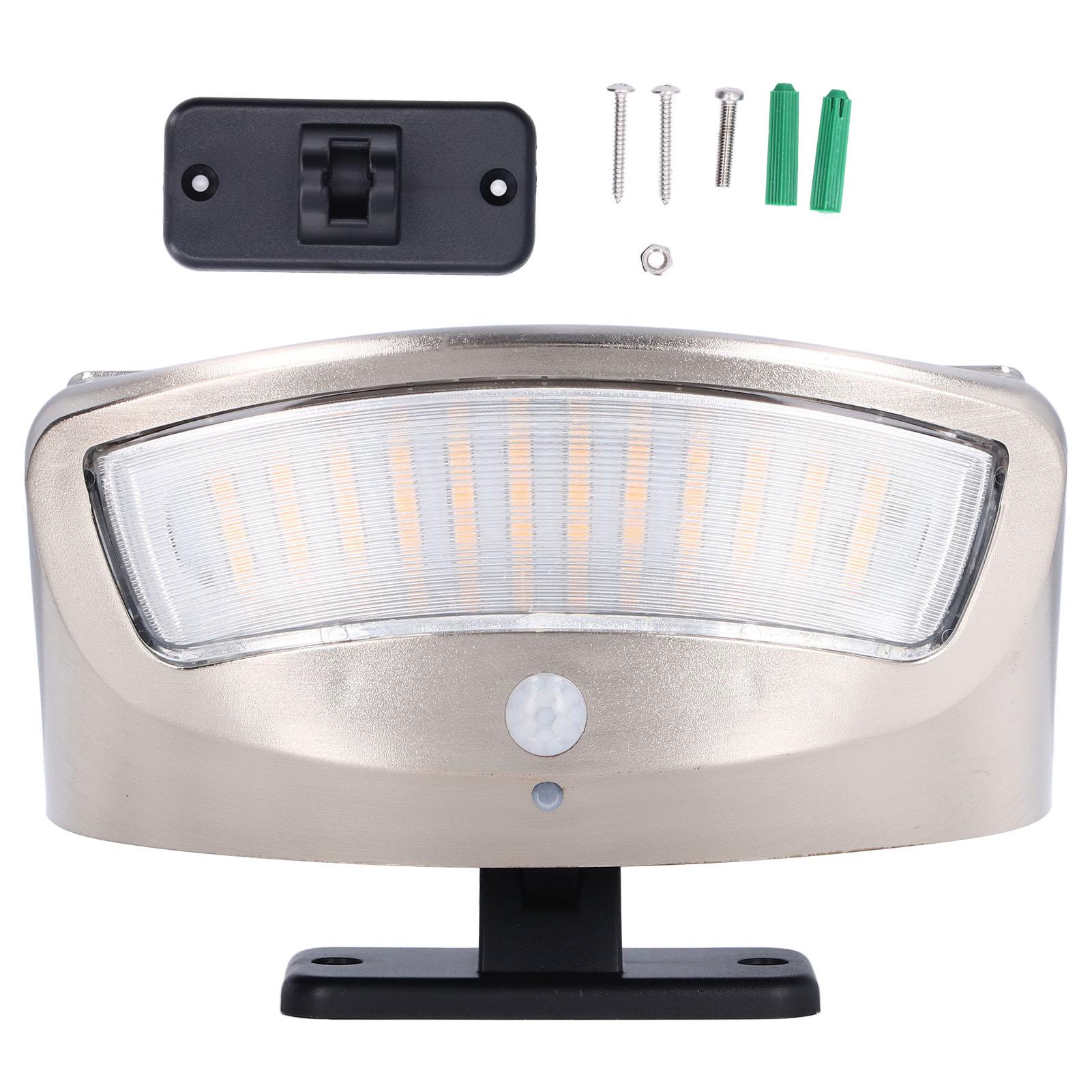 Solar Wandleuchte Superhell 4 Modi Bewegungssensor 600LM LED Solarleuchte für Außenhof von Joom DACH