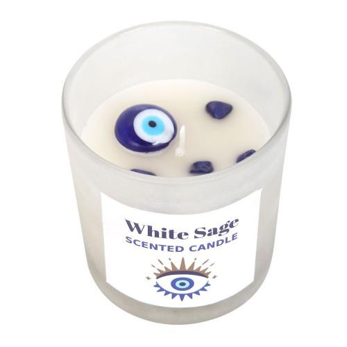 Something Different Duftkerze „All Seeing Eye“ mit weißem Salbei One Size von Joom DACH
