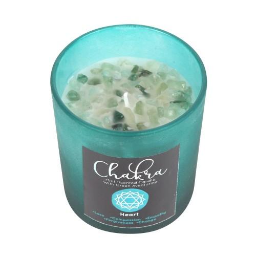 Something Different Mint-Herz-Chakra-Duftkerze One Size kobaltblau von Joom DACH