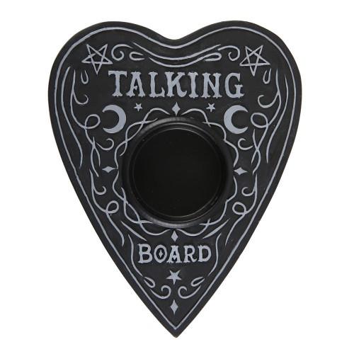 Something Different Talking Board Herz-Teelichthalter One Size schwarz von Joom DACH