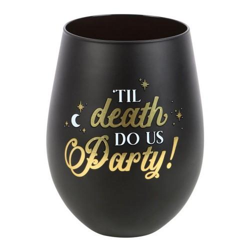 Something Different Weinglas One Size gold/schwarz von Joom DACH
