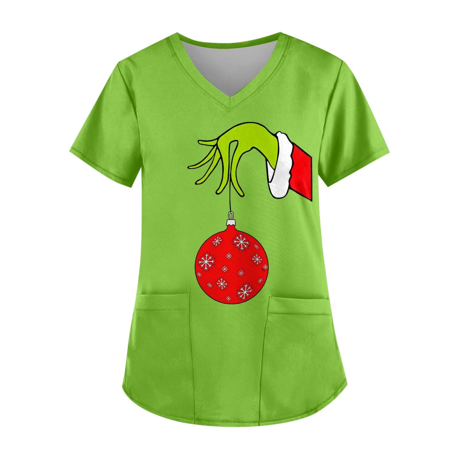 Sommer 3D-Druck Damen T-Shirt Lässig Mode V-Ausschnitt Pullover Übergröße Kurzarm T-Shirt Alltags-Tops Tees Größe XXS-6XL 6XL von Joom DACH