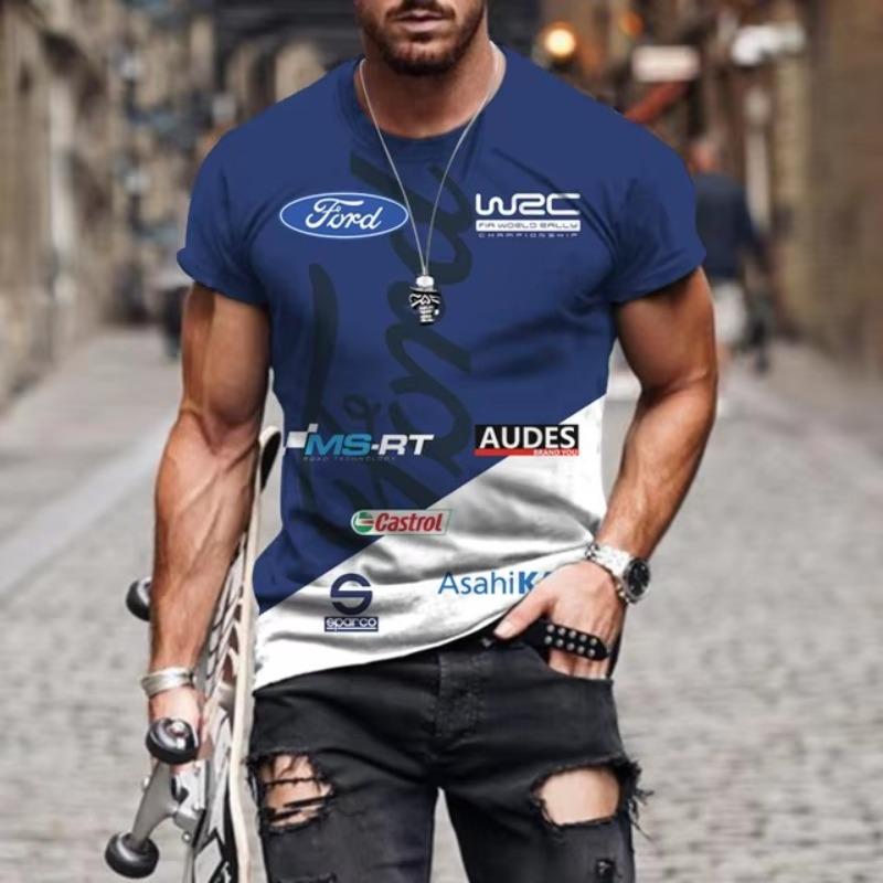 Sommer Auto Rallye Sport T-Shirt 3D gedruckt atmungsaktiv Outdoor Top O-Ausschnitt Sport schnell trocknend Herren T-Shirt Top 3XL Sommer Auto Rallye Sport T-Shirt 3D gedruckt atmungsaktiv Outdoor Top O-Ausschnitt Sport schnell trocknend Herren T-Shirt Top 3XL von Joom DACH