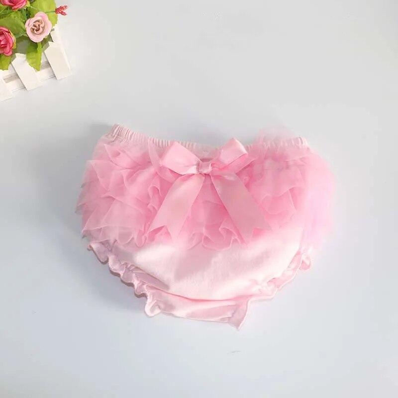 Sommer Baby Pumphose Prinzessin Bogen Mädchen Kurze Hosen Rüschen Mesh Säugling Baumwolle Höschen Windel Abdeckungen 12M rosa Sommer Baby Pumphose Prinzessin Bogen Mädchen Kurze Hosen Rüschen Mesh Säugling Baumwolle Höschen Windel Abdeckungen 12M rosa von Joom DACH