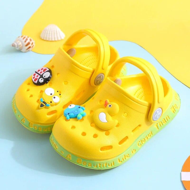 Sommer Baby Schuhe Sandalen für Mädchen Junge Maultiere Baby Mädchen Schuhe Cartoon Sandale Infantil für Jungen Kinder Garten Schuhe 25 von Joom DACH