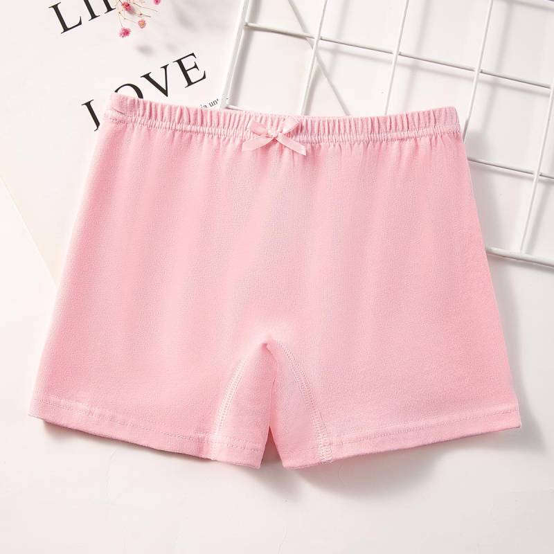 Sommer Baumwoll Sicherheits-Shorts für Mädchen - Leichte Boxer Leggings für Kinder L (35-45 lbs) von Joom DACH