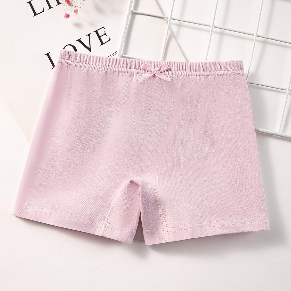 Sommer Baumwoll Sicherheits-Shorts für Mädchen - Leichte Boxer Leggings für Kinder M (20-35 lbs) von Joom DACH