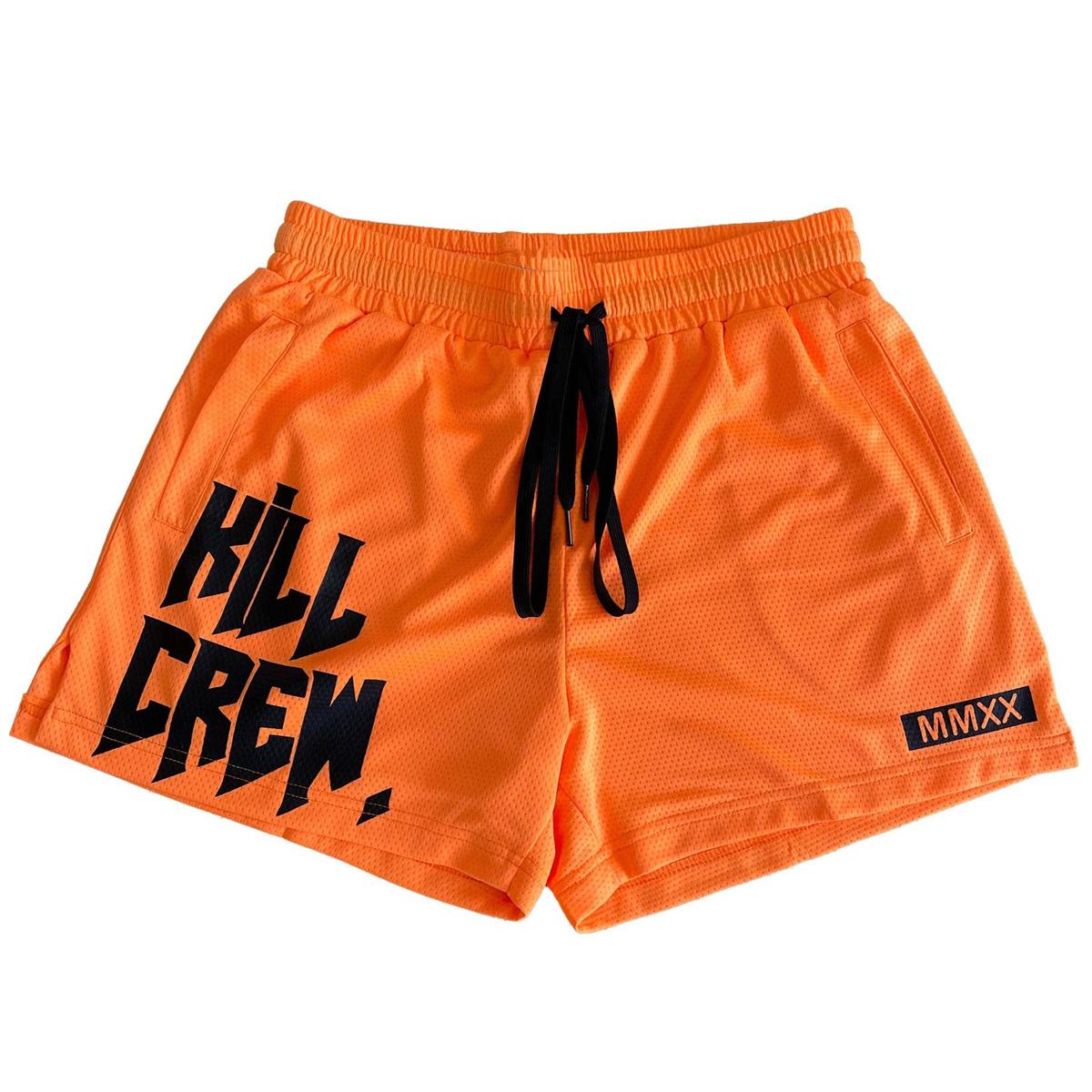 Sommer Bodybuilding Sport Shorts Männer Lässige Quick Dry Bermuda Gym Fitness Running Training Hosen Männlichen Strand Badehose Böden M orange von Joom DACH