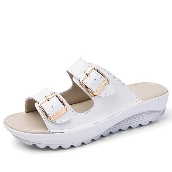 Sommer Damen Sandalen Flache Schuhe Leder Freizeitschuhe Offene Spitze Mode Strandschuhe Damenschuhe 39 weiß Sommer Damen Sandalen Flache Schuhe Leder Freizeitschuhe Offene Spitze Mode Strandschuhe Damenschuhe 39 weiß von Joom DACH