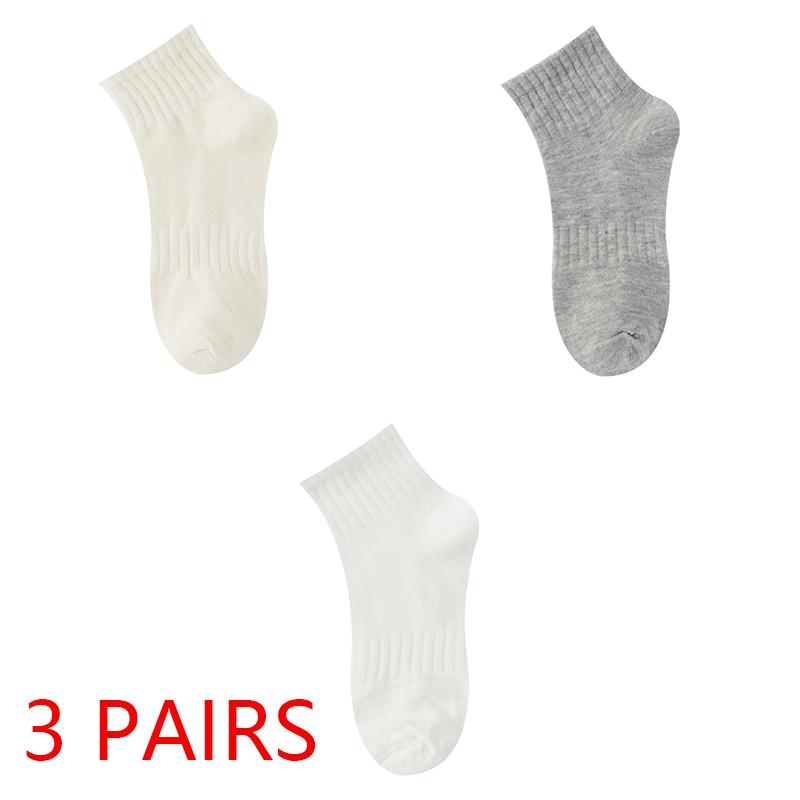 Sommer Damen einfarbig atmungsaktive Socken Anti-Geruch Schweiß Sommer Sportsocken One Size gelb von Joom DACH