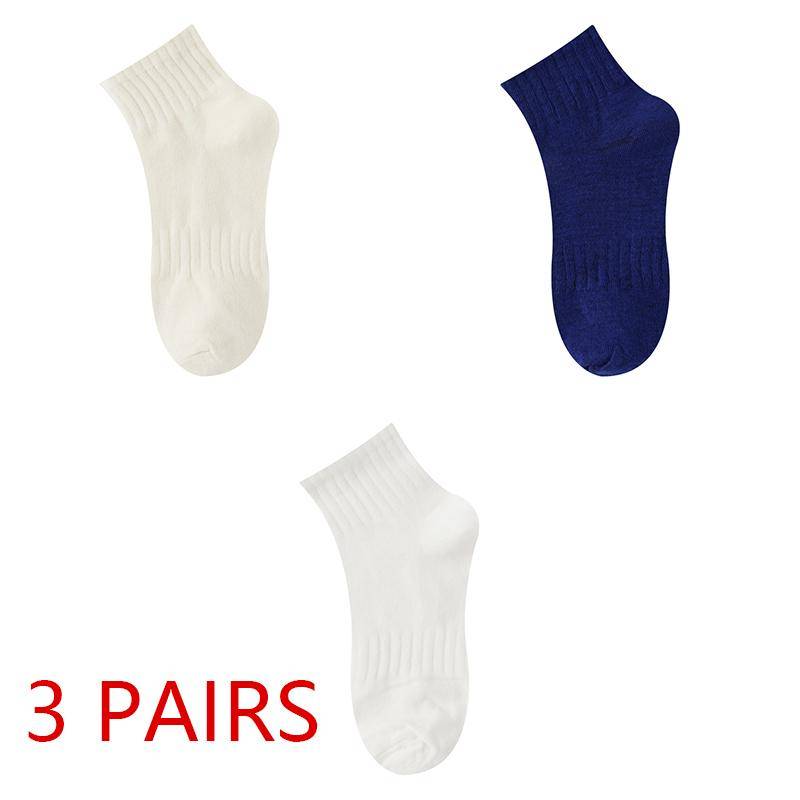 Sommer Damen einfarbig atmungsaktive Socken Anti-Geruch Schweiß Sommer Sportsocken One size von Joom DACH