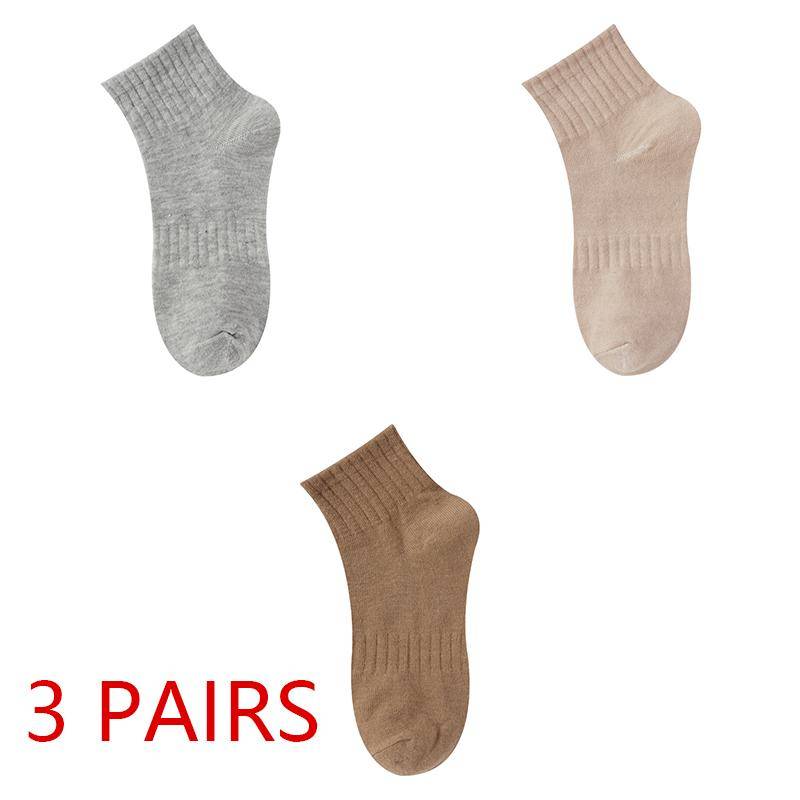 Sommer Damen einfarbig atmungsaktive Socken Anti-Geruch Schweiß Sommer Sportsocken One size von Joom DACH
